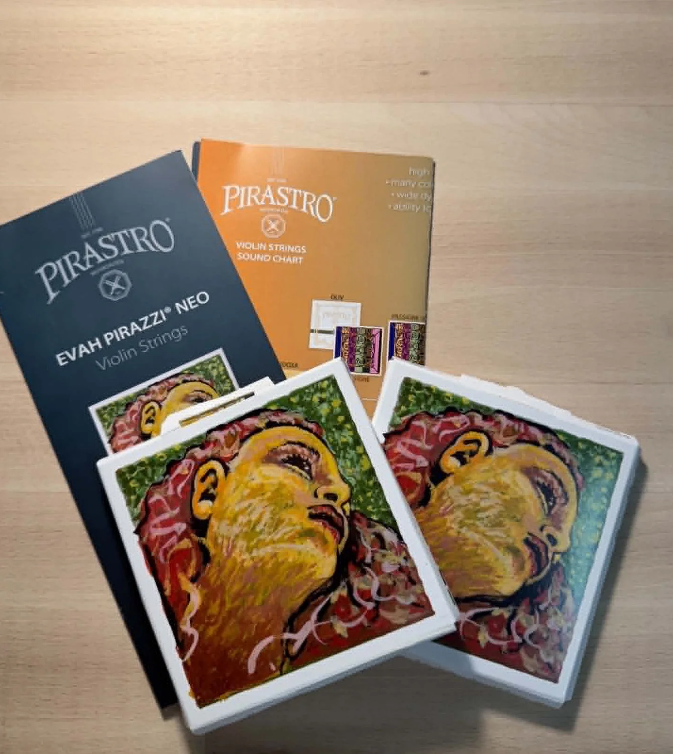 Komponenty przekazane przez Pirastro